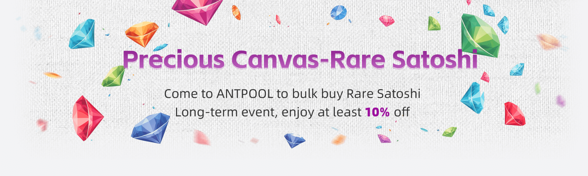 ANTPOOL - Precious Canvas-Rare Satoshi